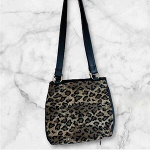 Leopard Print Shoulder Bag